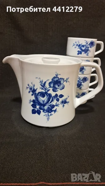 Сервиз за чай, порцелан, Бавария, Германия, снимка 1