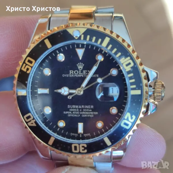 Мъжки луксозен часовник  ROLEX Submariner , снимка 1