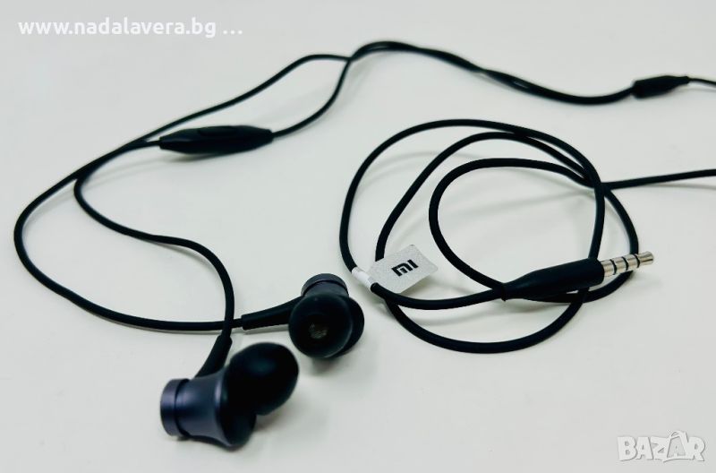 Оригинални слушалки In Ear с 3,5 mm жак конектор,XIAOMI  черни, снимка 1