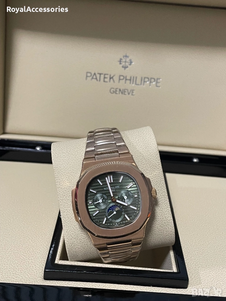 Patek Philippe green dial, снимка 1