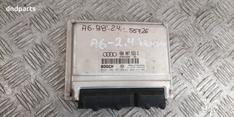 Компютър Audi A6 2.4i 1998г. 4B0907552C 0261204767 , снимка 1