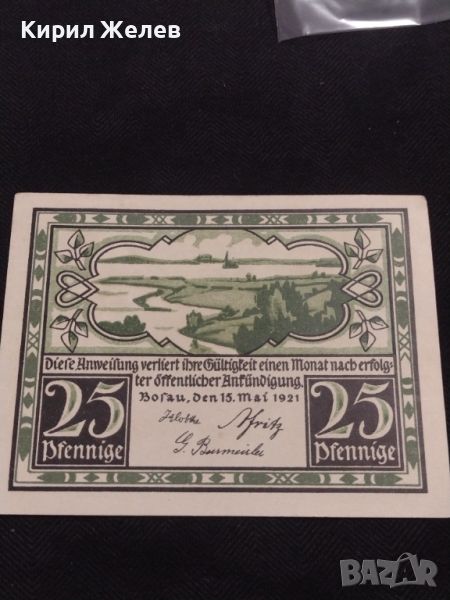 Банкнота НОТГЕЛД 25 пфенинг 1921г. Германия перфектно състояние за КОЛЕКЦИОНЕРИ 44959, снимка 1