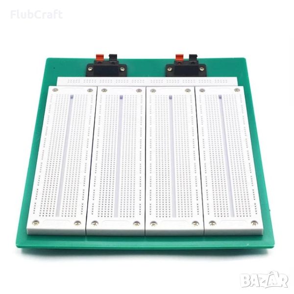 Breadboard 2800 гнезда /Бредборд/ Макетна Платка, снимка 1