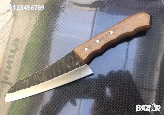 Турция- ловен,ръчно кован нож кожен калъф, 150х275 мм, снимка 1