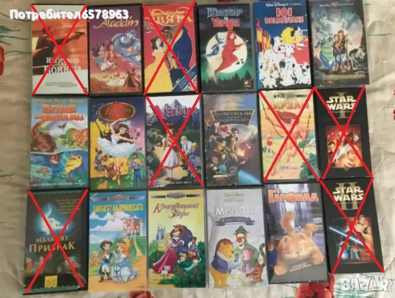 18 видеокасети VHS , снимка 1