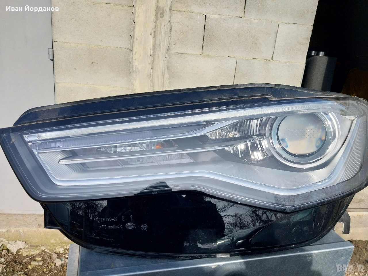 Ляв фар за Audi a6 c7 , снимка 1