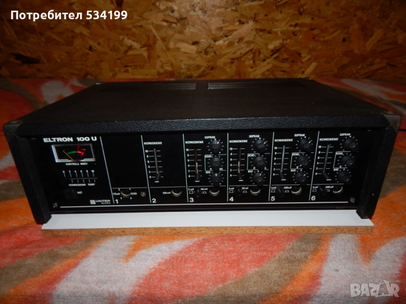Усилвател UNITRA-ELTRON 100, снимка 1