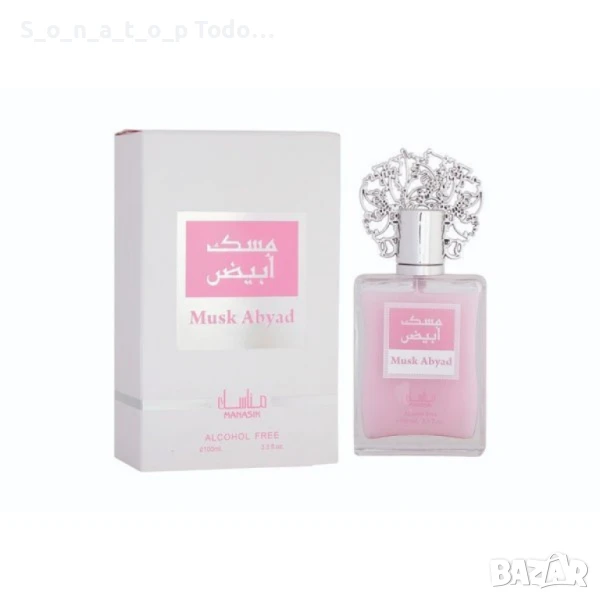 Дамски парфюм Musk Abyad Manasik, 100мл, снимка 1