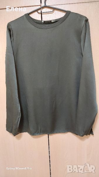Блуза от плътна коприна Riccovero Norway.
100% е коприна. размер S, снимка 1