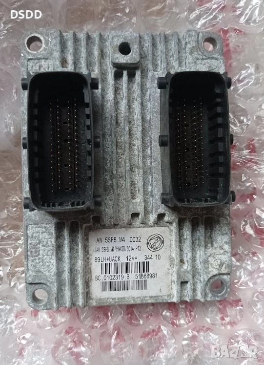 Компютър двигател / ECU 51868981 IAW5SF8.M4 за Fiat Panda 1.2, снимка 1