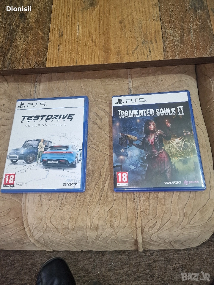 Продавам две игри за ps5 tormented souls 2 ps5 и Test drive unlimited ps5, снимка 1