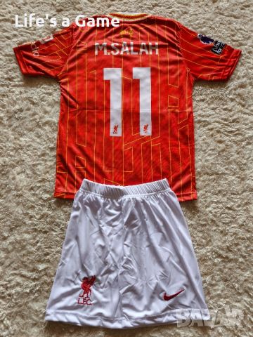 Детско - юношески футболен екип Ливърпул Салах Liverpool Salah , снимка 2 - Детски комплекти - 45731845