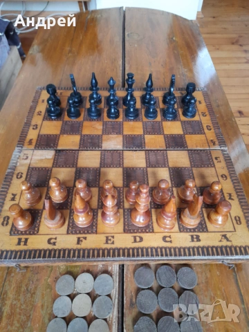 Стар шах #12, снимка 7 - Шах и табла - 53465735