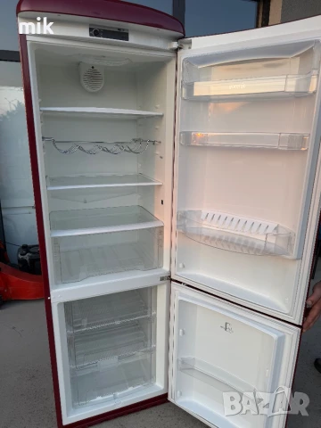 Ретро Червен хладилник с фризер Gorenje 185см, снимка 10 - Хладилници - 50794567