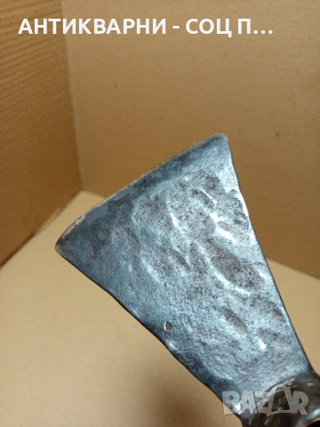 Соц Стара Ръчно Кована Мотичка Номер 2. Тегло 0.350кг., снимка 6 - Антикварни и старинни предмети - 50704493