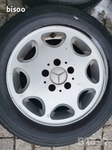 ЛЕТИ ДЖАНТИ за КЛАСИЧЕСКИ МЕРЦЕДЕС 6,5х15, снимка 2 - Гуми и джанти - 53456892