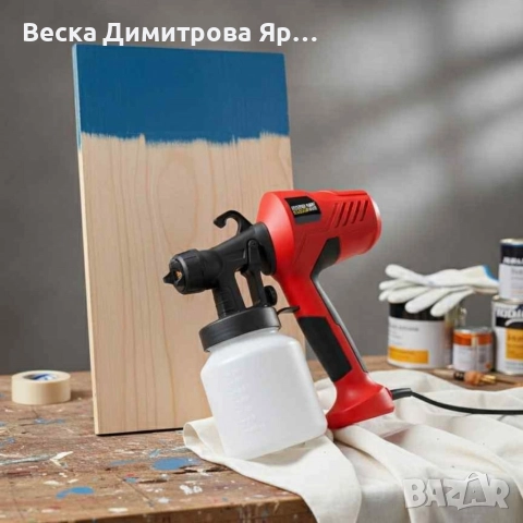 Електрически пистолет за боядисване Electric Paint Sprayer Elite, снимка 3 - Други инструменти - 52685044