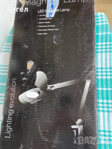 Продавам козметична лампа с лупа, снимка 6 - Козметични уреди - 50471976