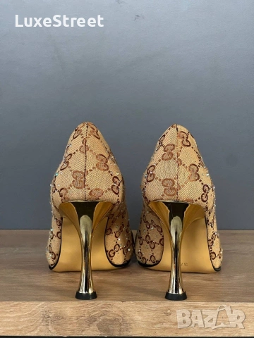 Gucci 🤍Дамски Обувки , снимка 5 - Дамски обувки на ток - 53682783
