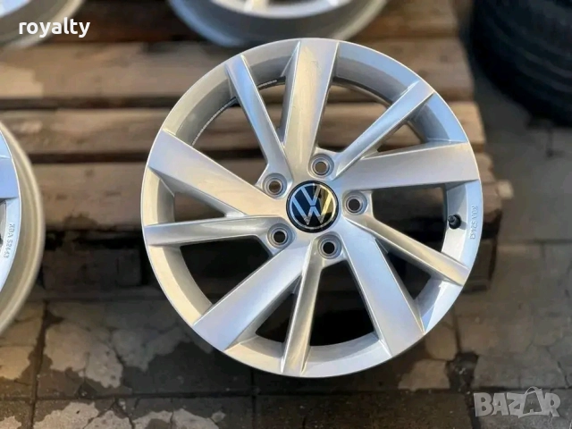 5х112 16 Цола Оригинални Джанти VW Passat Golf Tuaran Фолксваген Пасат 5x112 ЕТ 46 J 6.5, снимка 6 - Аксесоари и консумативи - 52806647
