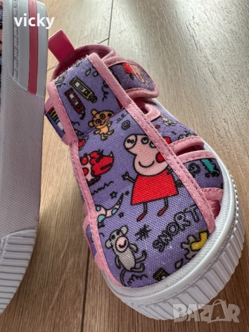 Пантофи за момиче Peppa Pig, размер 26, снимка 8 - Детски сандали и чехли - 47169582