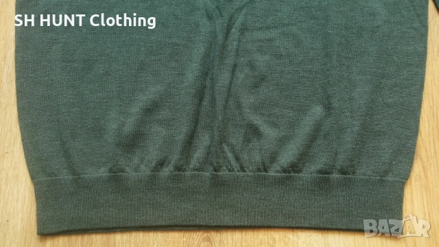 Dressmann 100% Extra Fine Merino Wool размер L / XL блуза 100% Мерино вълна - 1935, снимка 4 - Екипировка - 53192491