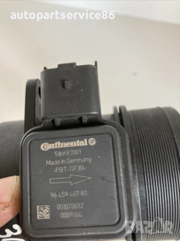 Датчик за масов въздушен поток Rhd за Peugeot 308 2.0 HDi (2009) 9645948780, снимка 2 - Части - 53624530