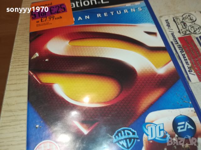 SUPERMAN RETURNS-SONY PS2 GAME 0707241500, снимка 4 - Игри за PlayStation - 46501188