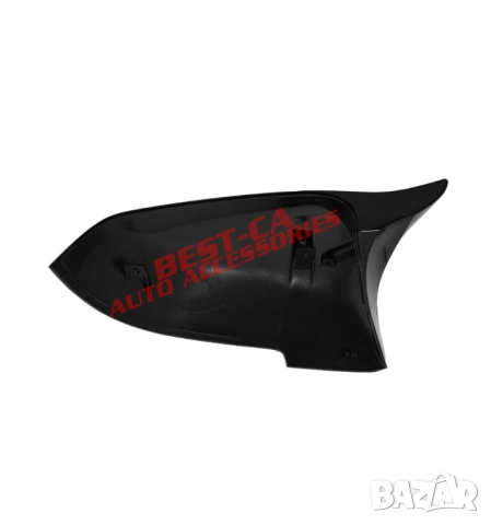 Капаци за огледала със щипки черен пиано лак Batman Style подходящи за BMW F01 F06 F07 F10 Facelift, снимка 5 - Аксесоари и консумативи - 52007375