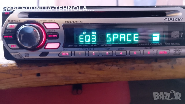 ВРЕМЕНА ОБЯВА .SONY-MODEL-no.CDX-GT-410U-4 .КАНАЛА -ПО 50 -VATA-DRIVE.S, снимка 3 - Радиокасетофони, транзистори - 53181527