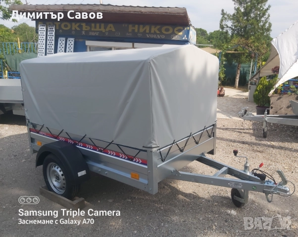 Туристическо ремарке REPO RPP с брезент и шпригли до 750kg., снимка 4 - Ремаркета - 52008531