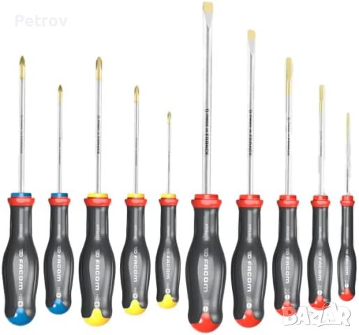 FACOM Made in France - 10 броя PROFI SET Отверки !! НАЙ-НОВИЯ, ПОСЛЕДЕН МОДЕЛ !!ORIGINAL FACOM!!НОВИ, снимка 5 - Гедорета - 34456513