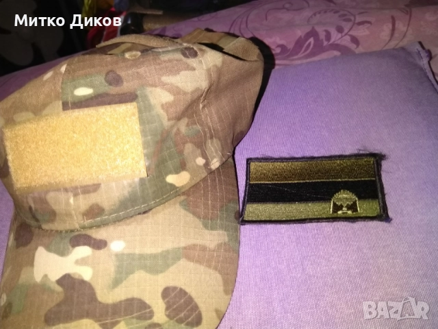Маскировъчна шапка нова Нато със свалящи се баджове два броя регулируема, снимка 4 - Екипировка - 51515234