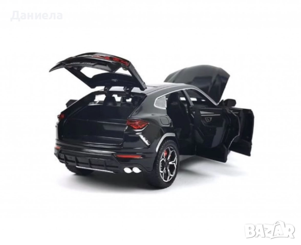 Метален джип Lamborghini Urus – Пушек, звук и светлина, снимка 6 - Коли, камиони, мотори, писти - 52017790
