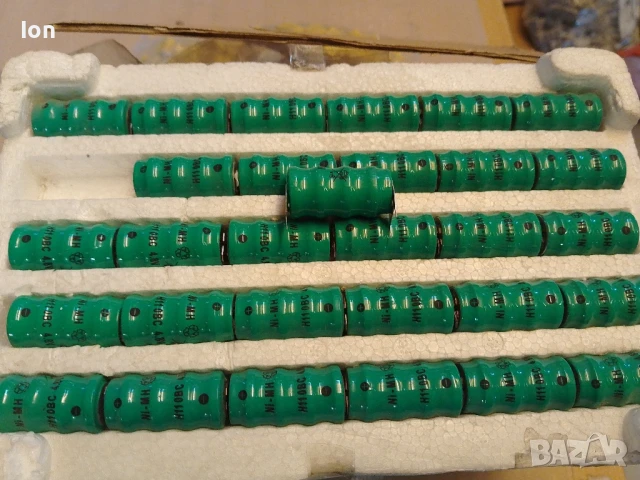 Ni-MH акумулатори 4,8V, 110mAh за платков монтаж , снимка 2 - Друга електроника - 50676781