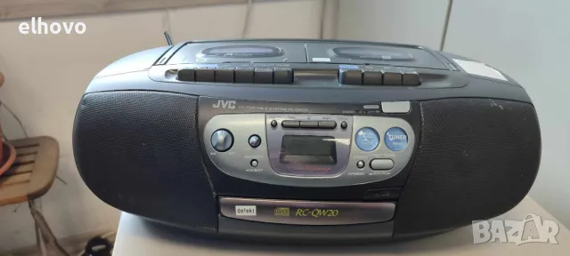 Радиокасетофон JVC RC-QW20, снимка 2 - Радиокасетофони, транзистори - 47253524