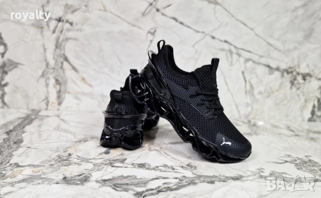 Puma спортни черни мъжки маратонки 