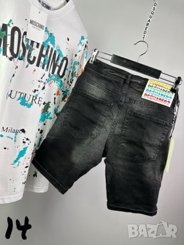 Dsquared 5 модела мъжки черни къси дънки, снимка 6 - Дънки - 45930432