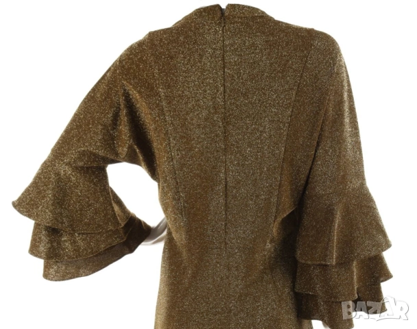 Scotch & Soda Maison Scotch оригинална нова златиста рокля М, снимка 9 - Рокли - 54288577