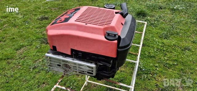 Четиритактов бензинов двигател НОМЕР 06. Briggs&Stratton Solo Profi 554. Вертикален вал. 3.5 кс..., снимка 9 - Градинска техника - 53979300