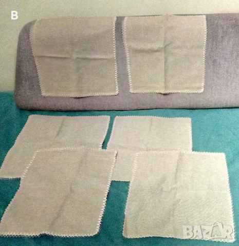 Плетени карета и покривки, снимка 4 - Декорация за дома - 50901696