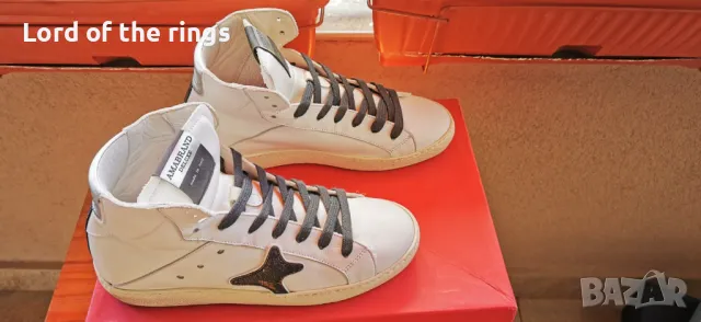 Оригинални маркови дамски сникърси / маратонки AMA BRAND - 37 номер, снимка 2 - Маратонки - 49775519