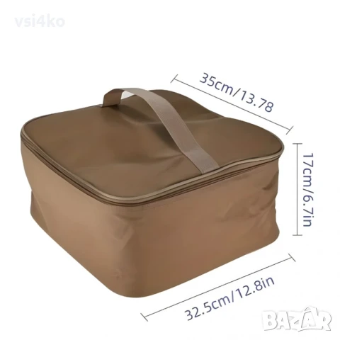 Чанта за съхранение на газов котлон и флакони, снимка 6 - Газови котлони - 51081060