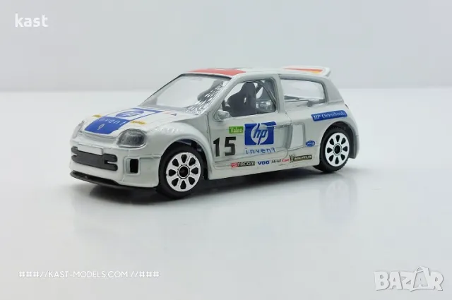 KAST-Models Умален модел на Renault Clio TROPHY Bburago 1/43, снимка 2 - Колекции - 47240894