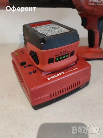 HILTI HDE 500-A22 дозиращ уред с батерия , снимка 9 - Други инструменти - 53663836