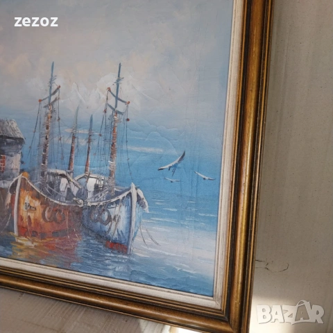 Авторска картина масло върху платно, снимка 8 - Картини - 53184962