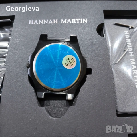 Ръчен часовник Hannah Martin. Пълен комплект , снимка 6 - Мъжки - 54048060