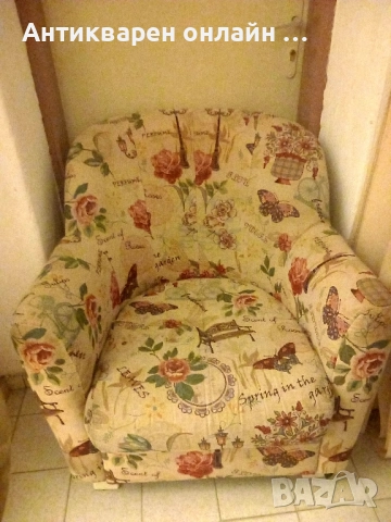 винтидж фотьойл , снимка 2 - Дивани и мека мебел - 52478138