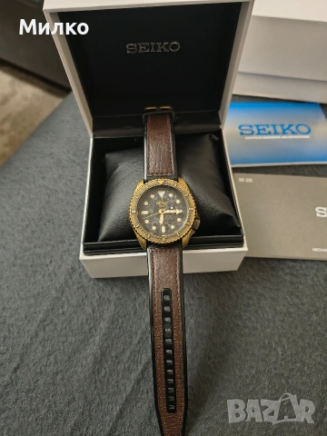 Seiko 5 автоматичен мъжки часовник , снимка 4 - Мъжки - 53499041