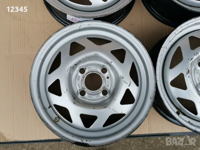 14’’ 4x100 originalni za opel 14” 4х100 оригинални за опел -№127, снимка 7 - Гуми и джанти - 49541965